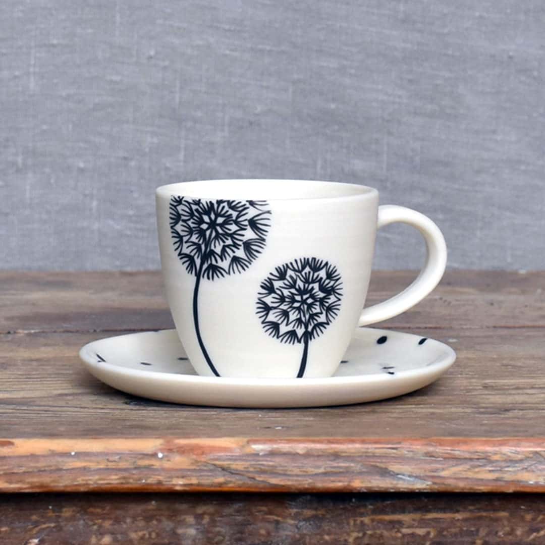 Espresso-Set »Pusteblume«