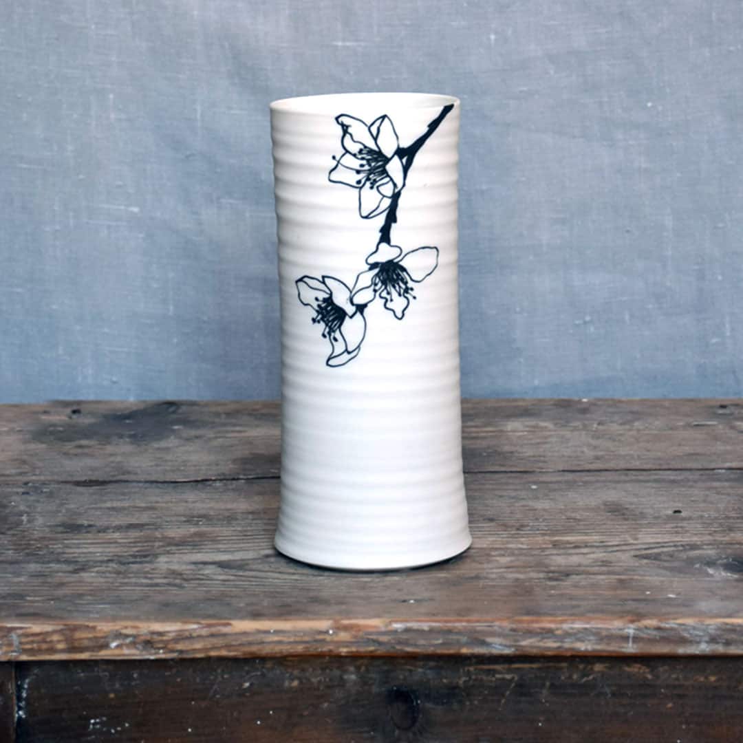 Vase: »Pfirsichblüte«